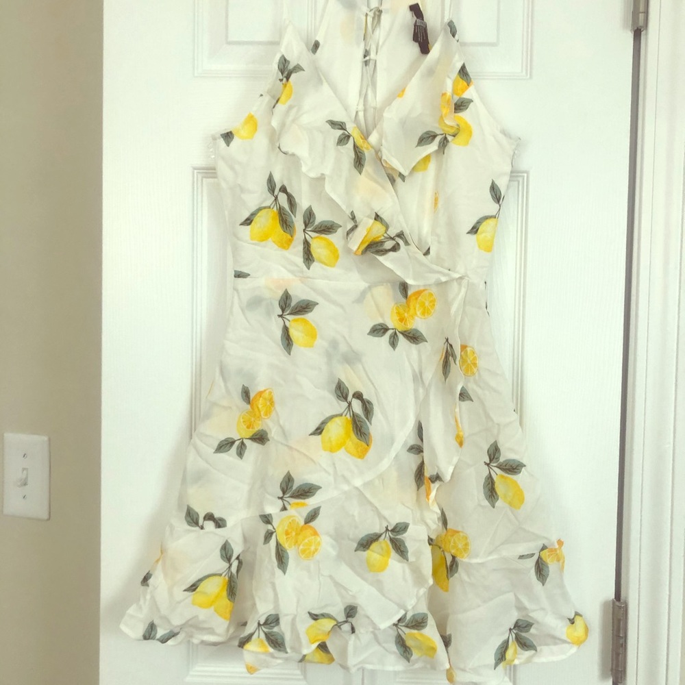 Lemon Print Sundress